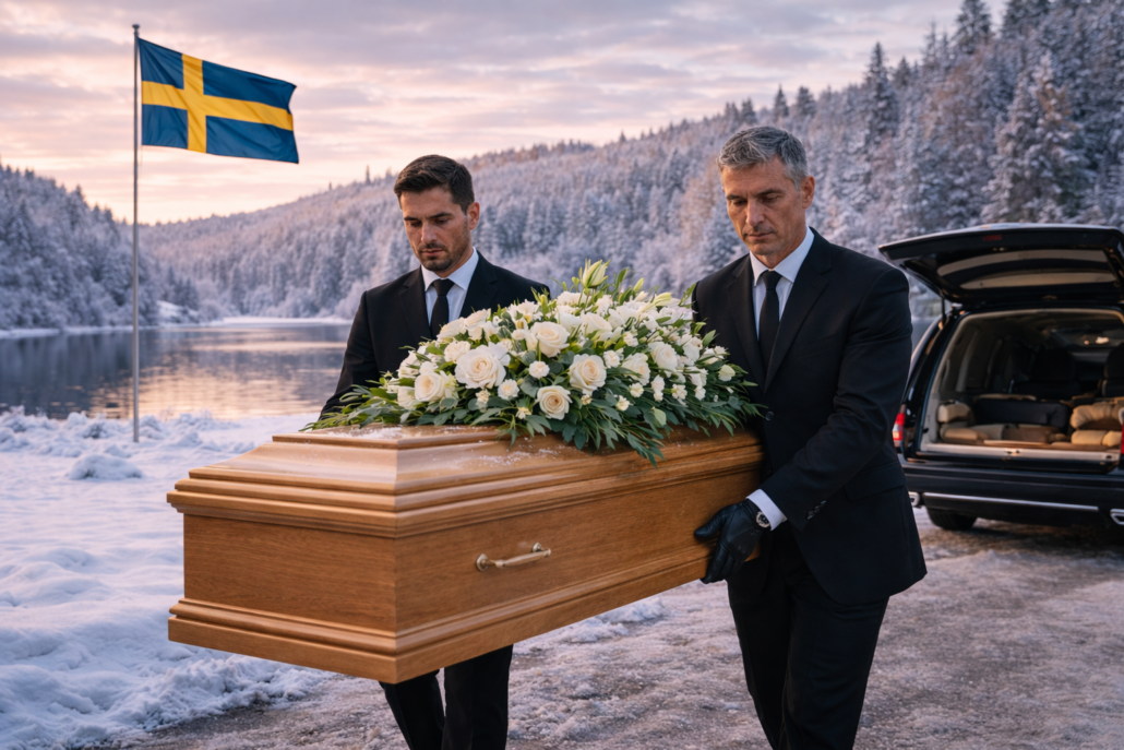 prevoz pokojnika iz švedske